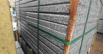 酒泉芝麻白楼梯踏步室外