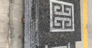 酒泉英国棕回纹雕刻版