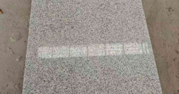 酒泉芝麻白光面毛板