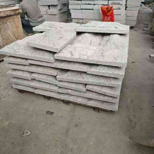 酒泉芝麻白蘑菇石，自然面