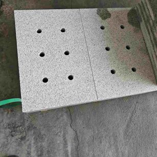 酒泉芝麻白水沟盖板 排水渠