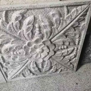 酒泉芝麻白雕刻版，异形定制