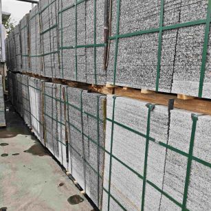 酒泉芙蓉白地铺石，石材地铺石