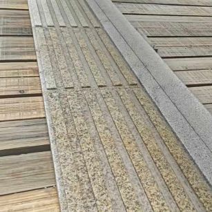 酒泉黄金麻盲道石 盲条