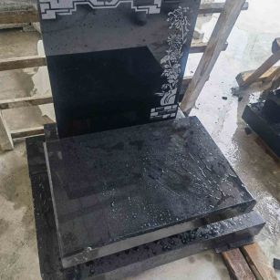 酒泉花岗岩墓碑石 墓碑 套墓