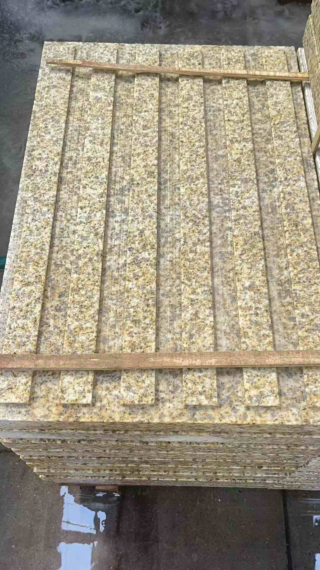 酒泉黄金麻盲道 石材盲道