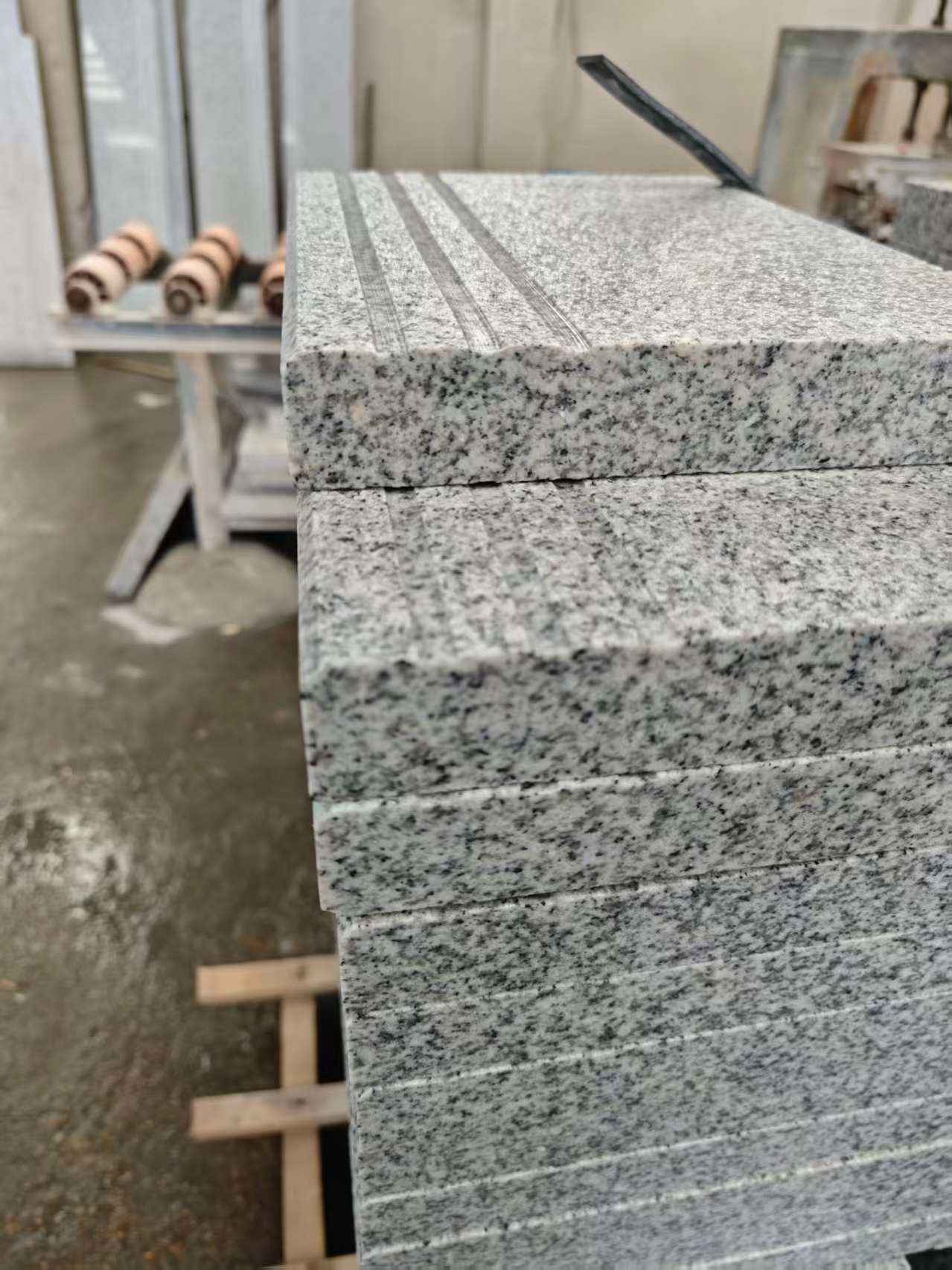 酒泉芝麻白楼梯踏步